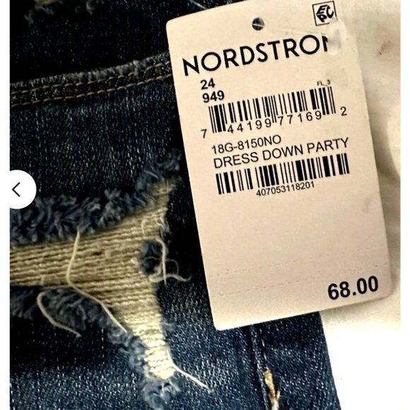 BLANKNYC Fulton RollUp Denim Cuttoff Shorts Distressed Sizes 24 25 27 28 31 Boho - Picture 14 of 14